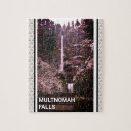 Multnomah Herfsten Columbia River Gorge Oregon Fot Legpuzzel
