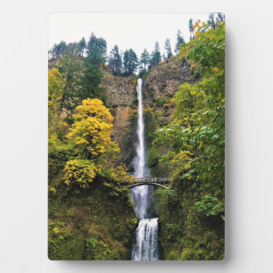 Multnomah-Herfsten, Columbia River Gorge, Oregon Fotoplaat