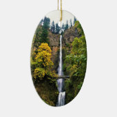 Multnomah-Herfsten, Columbia River Gorge, Oregon Keramisch Ornament (Rechts)