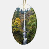 Multnomah-Herfsten, Columbia River Gorge, Oregon Keramisch Ornament (Links)