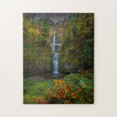Multnomah Herfsten | Columbia River Gorge, Oregon Legpuzzel (Verticaal)