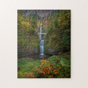 Multnomah Herfsten   Columbia River Gorge, Oregon Legpuzzel