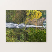 Multnomah-Herfsten, Columbia River Gorge, Oregon Legpuzzel (Horizontaal)