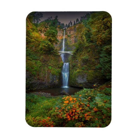 Multnomah Herfsten | Columbia River Gorge, Oregon Magneet (Verticaal)