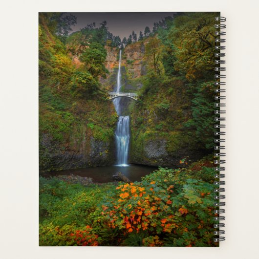Multnomah Herfsten | Columbia River Gorge, Oregon Planner (Achterkant)