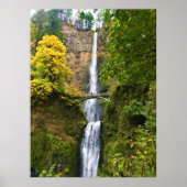 Multnomah-Herfsten, Columbia River Gorge, Oregon Poster (Voorkant)
