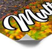 Multnomah-Herfsten, Columbia River Gorge, Oregon Poster (Hoek)