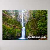 Multnomah-Herfsten, Columbia River Gorge, Oregon Poster (Voorkant)