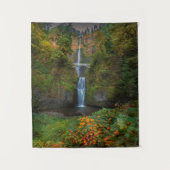 Multnomah Herfsten | Columbia River Gorge, Oregon Wandkleed (Voorkant)