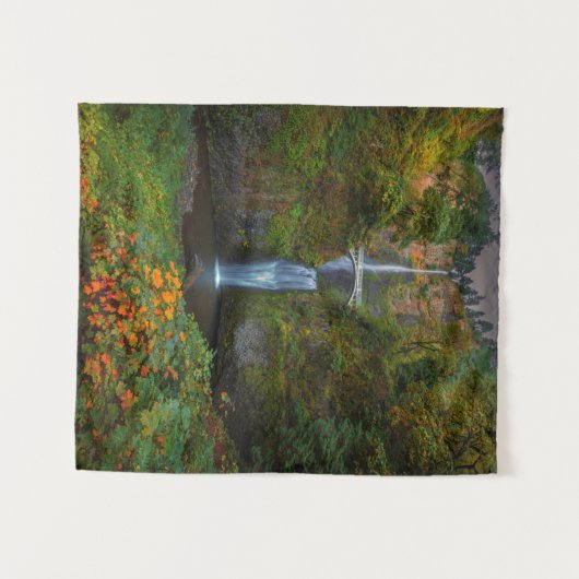 Multnomah Herfsten | Columbia River Gorge, Oregon Wandkleed (Voorkant (horizontaal))