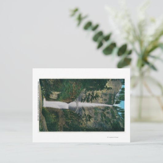 Multnomah-Herfsten en Benson Foot Bridge 2 Briefkaart (Staand voorkant)