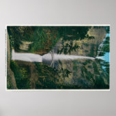 Multnomah-Herfsten en Benson Foot Bridge 2 Poster (Voorkant)