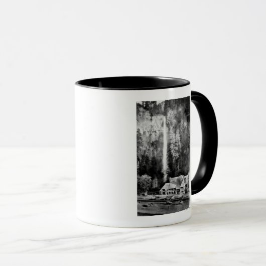 Multnomah-Herfsten en Lodge-foto Mok (Voorkant rechts)