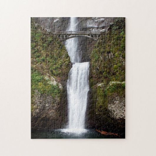 Multnomah-Herfsten in de Columbia Gorge Legpuzzel (Verticaal)