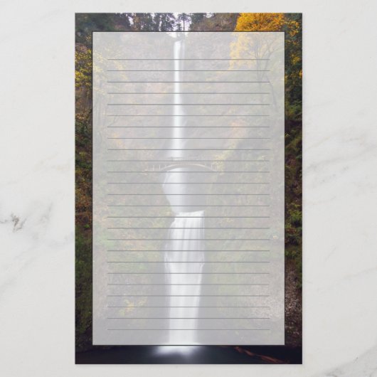 Multnomah-Herfsten in de late herfst Briefpapier (Voorkant)