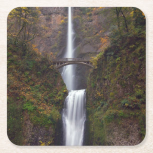 Multnomah-Herfsten in de late herfst Kartonnen Onderzetters