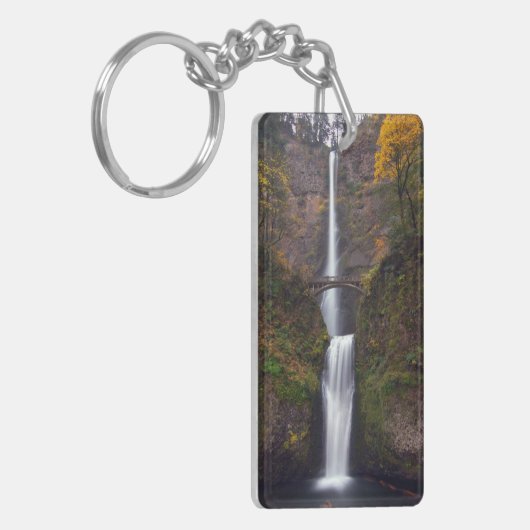 Multnomah-Herfsten in de late herfst Sleutelhanger (Voorkant Links)