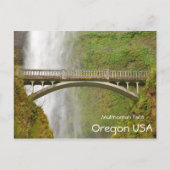 Multnomah Herfsten in Oregon Briefkaart (Voorkant)