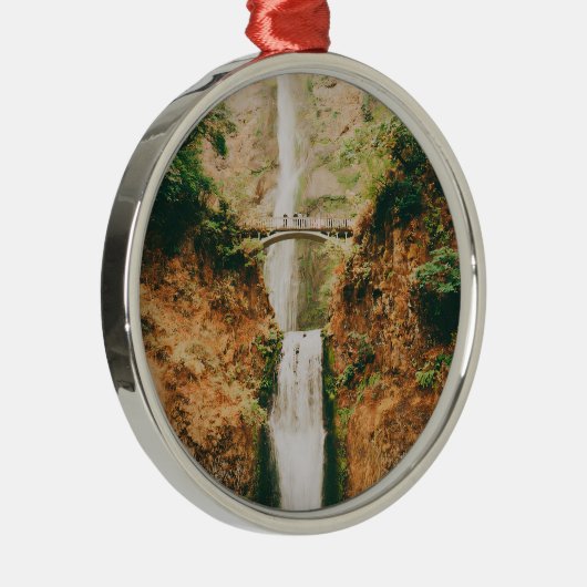 Multnomah Herfsten Metalen Ornament (Rechts)