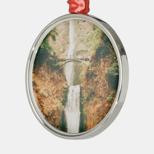 Multnomah Herfsten Metalen Ornament (Links)