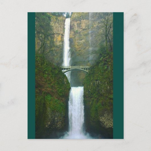 Multnomah-Herfsten, OF Briefkaart (Voorkant)