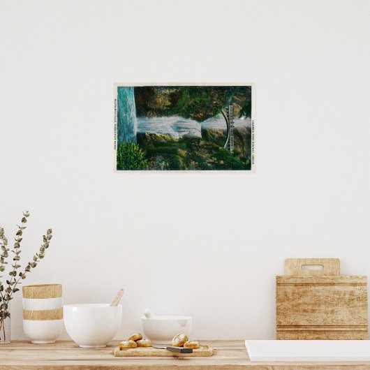 Multnomah-Herfsten op de Columbia River Poster (Keuken)