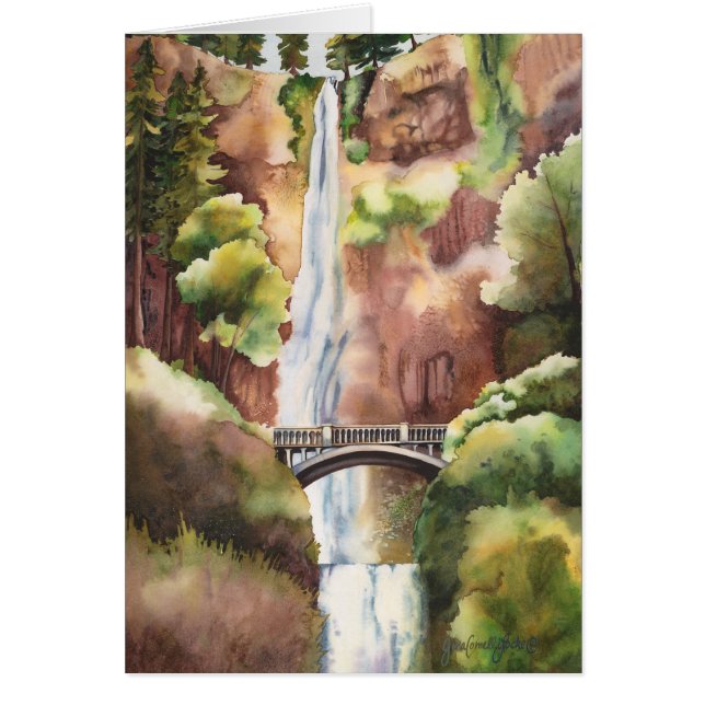 Multnomah Herfsten, Oregon. Blank (Voorkant)