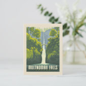 Multnomah-Herfsten | Oregon Briefkaart (Staand voorkant)