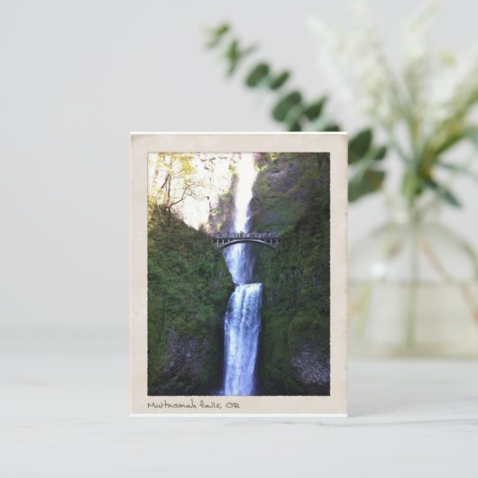 Multnomah-Herfsten, Oregon Briefkaart (Staand voorkant)