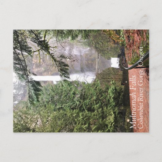 Multnomah-Herfsten, Oregon Briefkaart (Voorkant)
