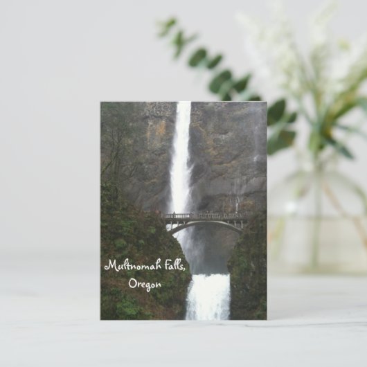 Multnomah-Herfsten, Oregon Briefkaart (Staand voorkant)
