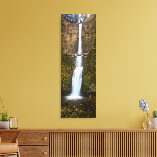Multnomah Herfsten · Oregon Canvas Afdruk (Insitu (Woonkamer))
