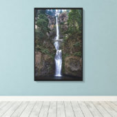 Multnomah-Herfsten, Oregon Canvas Afdruk (Insitu (Houten vloer))