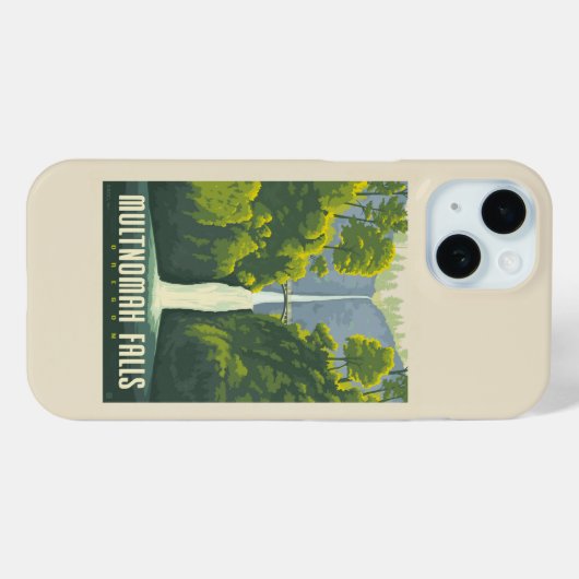 Multnomah-Herfsten | Oregon Case-Mate iPhone Case (Achterkant (horizontaal))