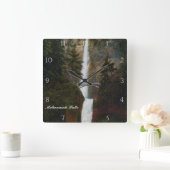 Multnomah Herfsten Oregon Custom Vierkante Klok (Huis)