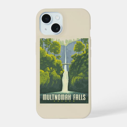 Multnomah-Herfsten | Oregon iPhone 15 Case (Achterkant)