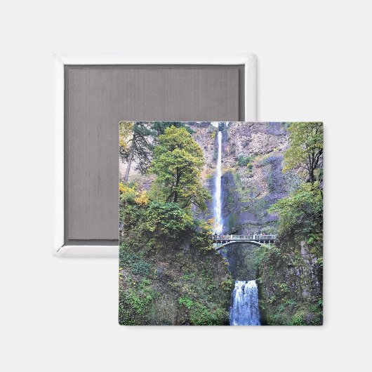 Multnomah-Herfsten, Oregon Magneet (Voorkant / Achterkant)