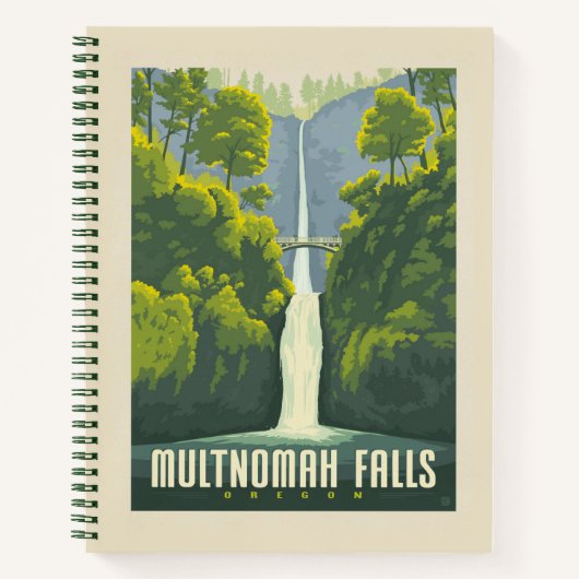 Multnomah-Herfsten | Oregon Notitieboek (Voorkant)