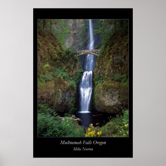 Multnomah Herfsten Oregon Poster (Voorkant)