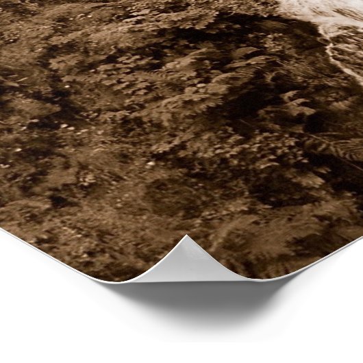 Multnomah-Herfsten, Oregon Poster (Hoek)