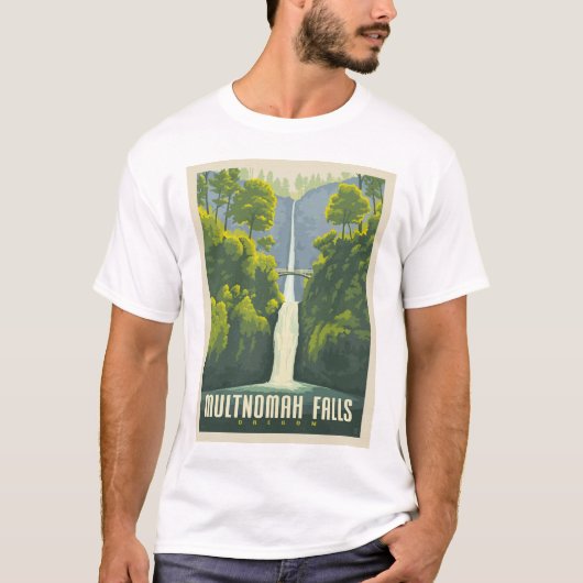 Multnomah-Herfsten | Oregon T-shirt (Voorkant)