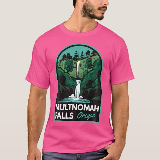 Multnomah Herfsten Oregon T-shirt (Voorkant)