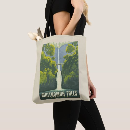 Multnomah-Herfsten | Oregon Tote Bag (Dichtbij)