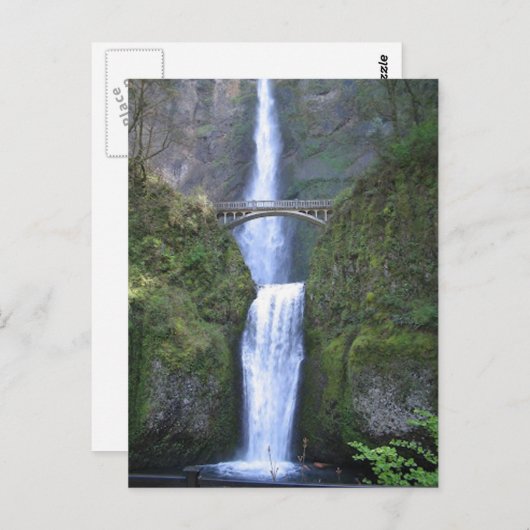 Multnomah Herfsten Oregon-USA Briefkaart (Voorkant / Achterkant)