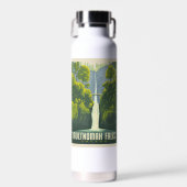 Multnomah-Herfsten | Oregon Waterfles (Voorkant)