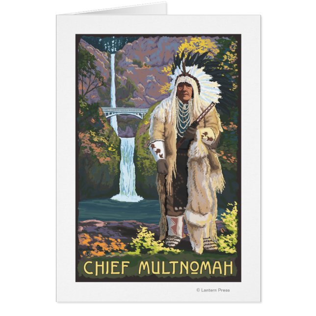 Multnomah-Herfsten, OregonChief Multnomah (Voorkant)