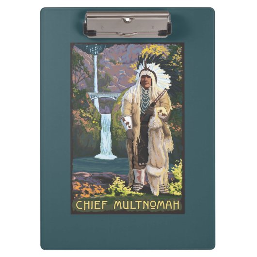Multnomah-Herfsten, OregonChief Multnomah Klembord (Voorkant)