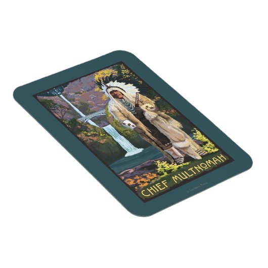 Multnomah-Herfsten, OregonChief Multnomah Magneet (Rechterzijde)