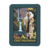 Multnomah-Herfsten, OregonChief Multnomah Magneet (Verticaal)