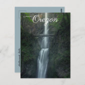 Multnomah Herfsten Portland Oregon Briefkaart (Voorkant / Achterkant)